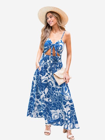 Cupshe Beach Dress 'CAA05A5A234SC' in Blue: front