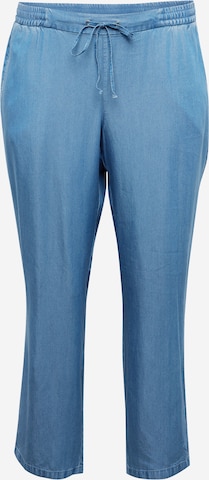 Vero Moda Curve - Tapered Pantalón 'HARPER ' en azul: frente