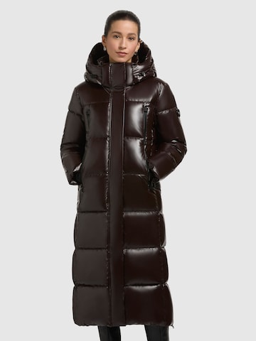 Cappotto invernale 'RUBINA2 SHINY' di khujo in lilla: frontale