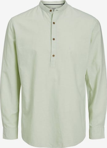 JACK & JONES Button Up Shirt 'Summer' in Green: front