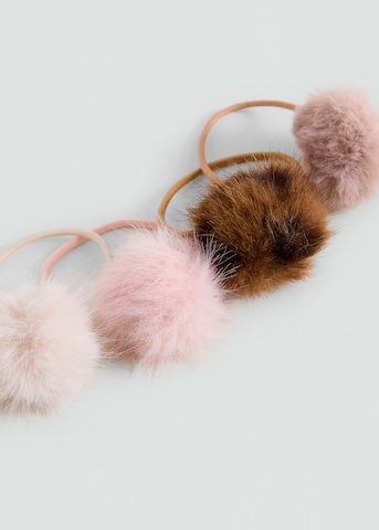 Bijou 'POMPON' MANGO KIDS en beige