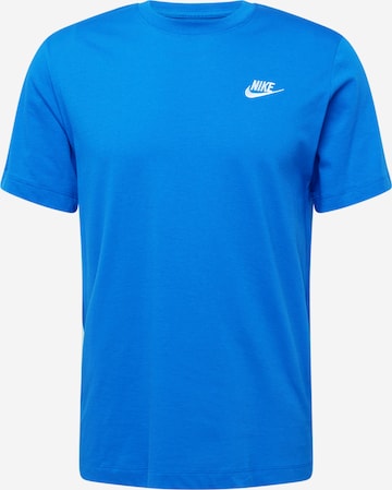 T-Shirt 'Club' Nike Sportswear en bleu : devant