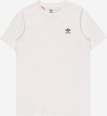 ADIDAS ORIGINALS Shirt 'Adicolor' in Wit: voorkant