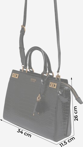 GUESS Ročna torbica 'KATEY' | črna barva: sprednja stran