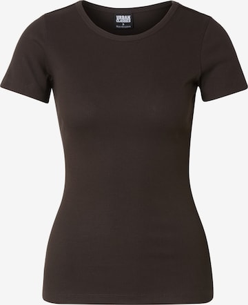 Urban Classics T-Shirt in Braun: Vorderseite