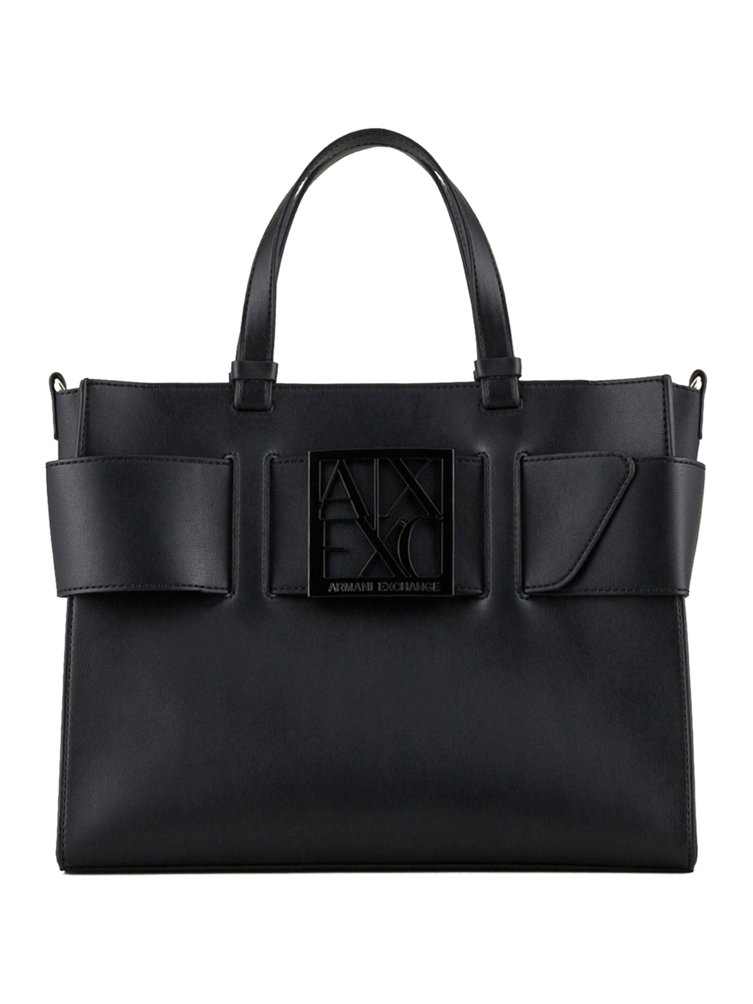 Borsa a mano 'Borsa Armani Exchange 942689 0A874 00020' di ARMANI EXCHANGE in nero: frontale