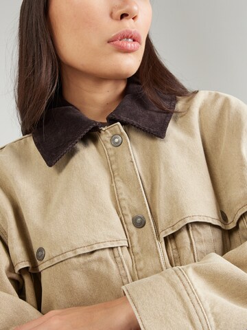TOPSHOP Between-season jacket in Beige
