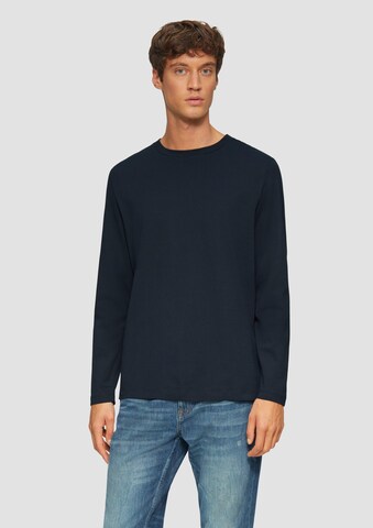 T-Shirt s.Oliver en bleu : devant