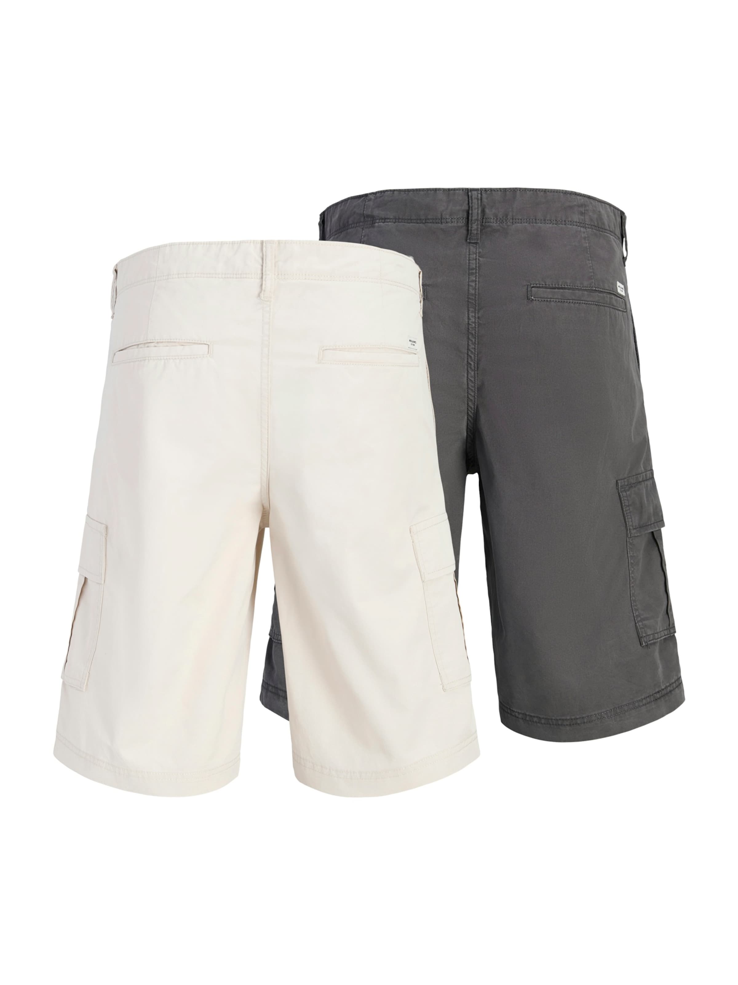 JACK & JONES Regular Cargo Pants 'JPSTCOLE MATTY' in Beige