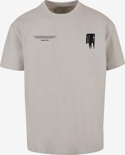 MJ Gonzales T-Shirt in hellgrau / schwarz, Produktansicht