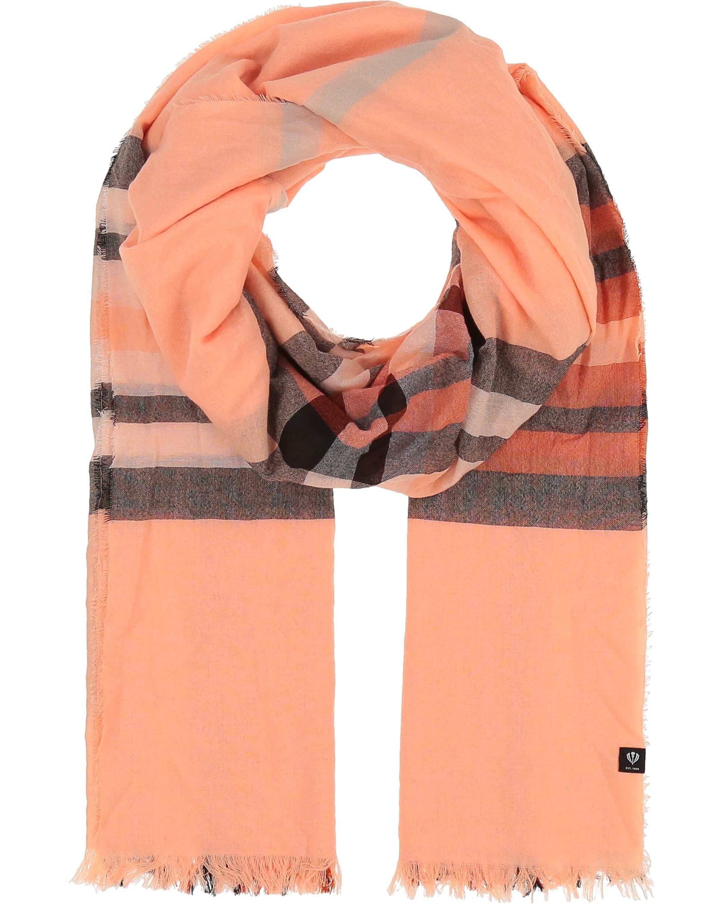 FRAAS Schal in Orange: Vorderseite