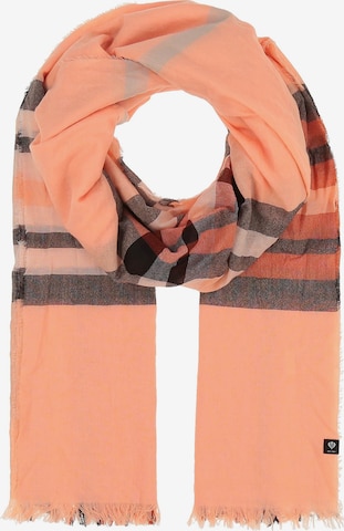 FRAAS Schal in Orange: Vorderseite