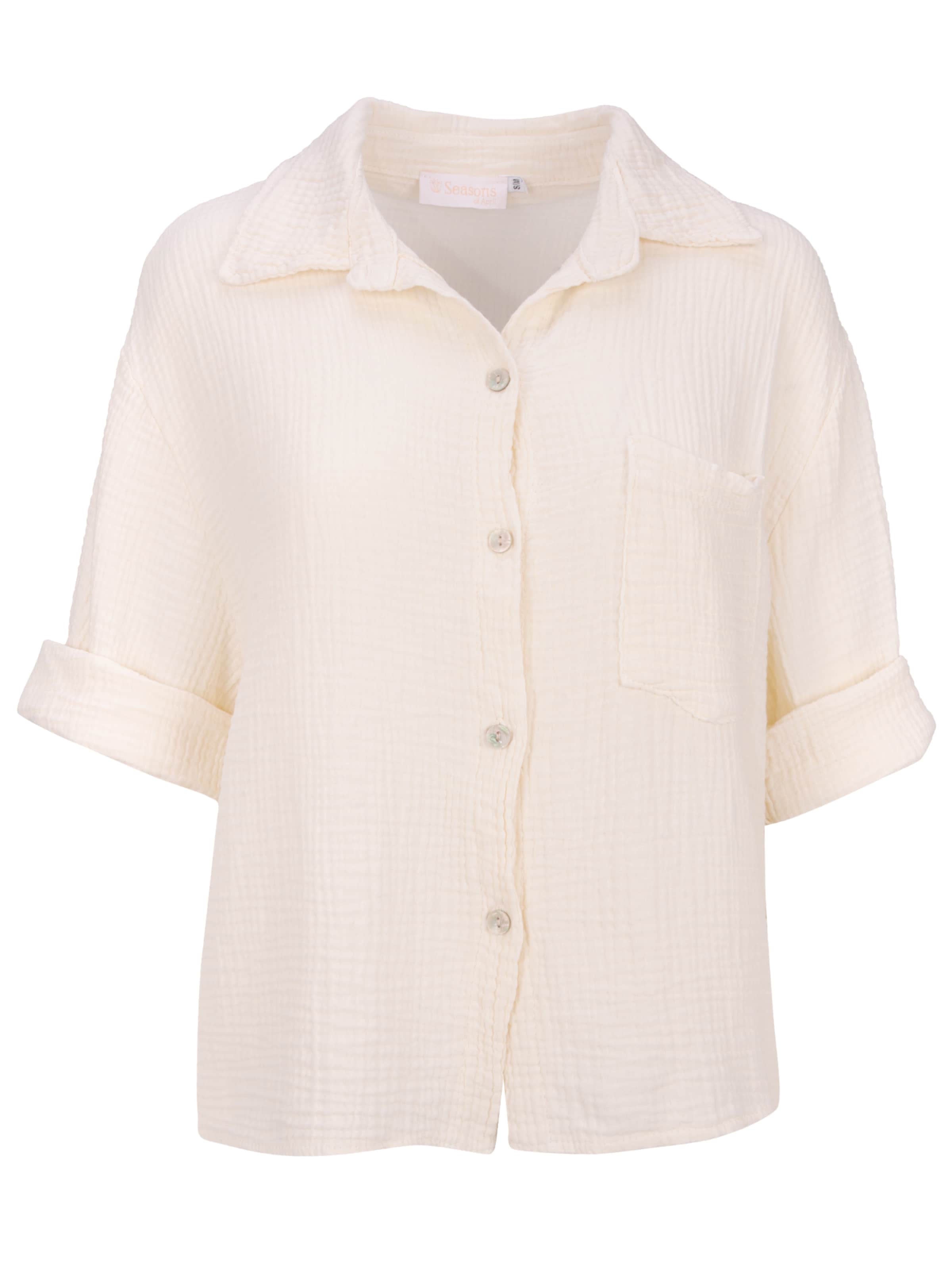 Seasons of April Blouse 'Celina' in Beige: front