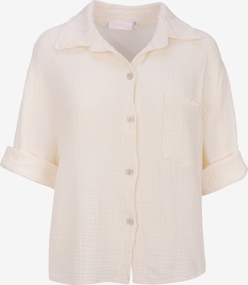 Seasons of April Bluse 'Celina' in Beige: Vorderseite