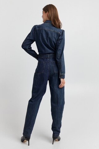 PULZ Jeans Jumpsuit ' PZDEXI' in Blue