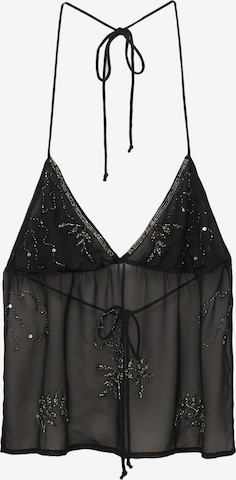 Pull&Bear Overdel i sort: forside