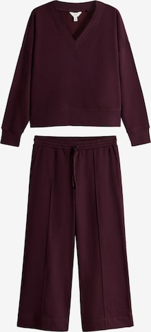 The Set Pantsuit in Red: front