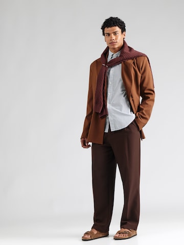 Regular fit Camicia business di Marc O'Polo in grigio