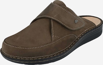 Finn Comfort Mules in Brown: front