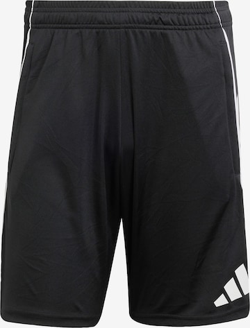 ADIDAS PERFORMANCE Workout Pants 'Tiro 25 Competition' in Black: front