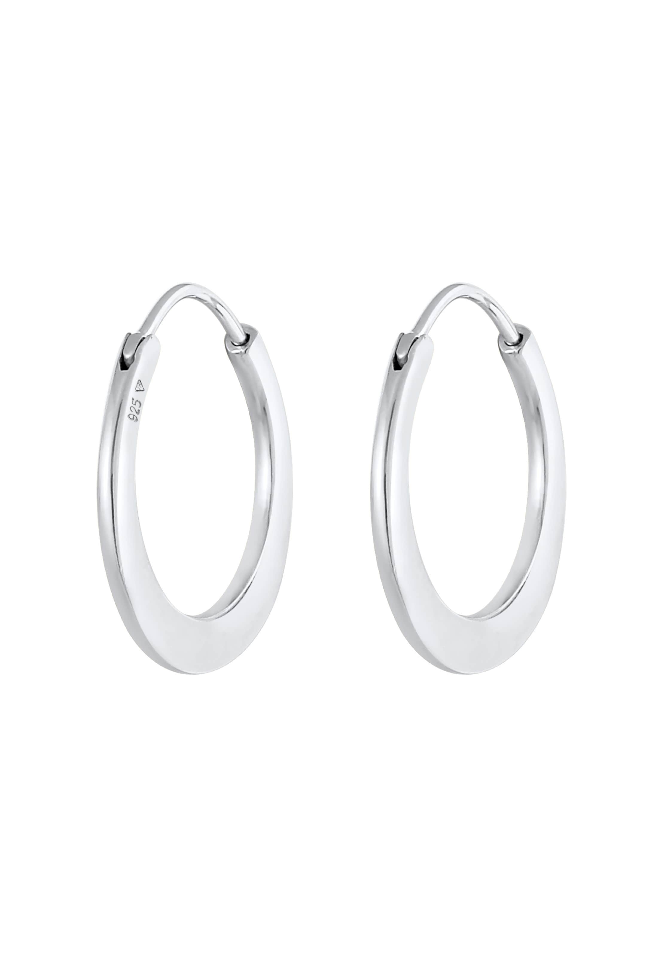 ELLI PREMIUM Oorbellen in Zilver: voorkant