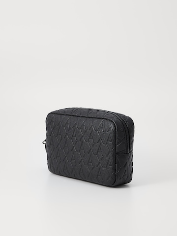 ARMANI EXCHANGE Toaletna torbica | črna barva