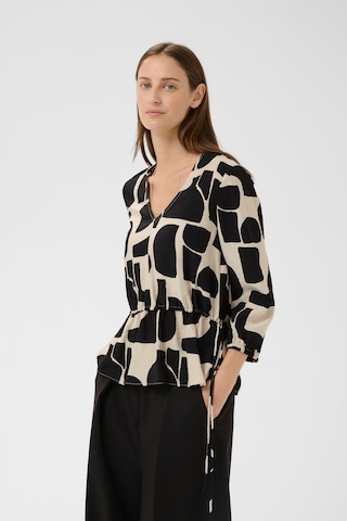 InWear Blouse in Zwart: voorkant