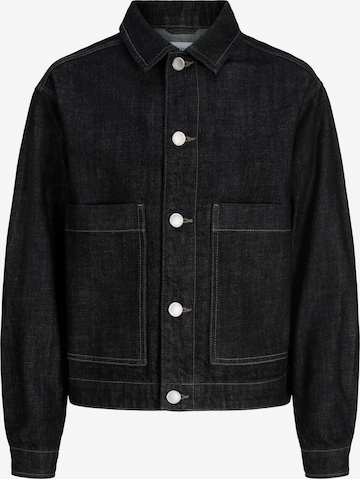 Jack & Jones Junior Välikausitakki värissä sininen: etupuoli