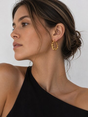 RteRme - Pendientes 'Ivona' en oro