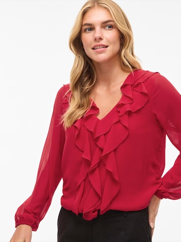 Camicia da donna 'VIAne' di VILA in rosso