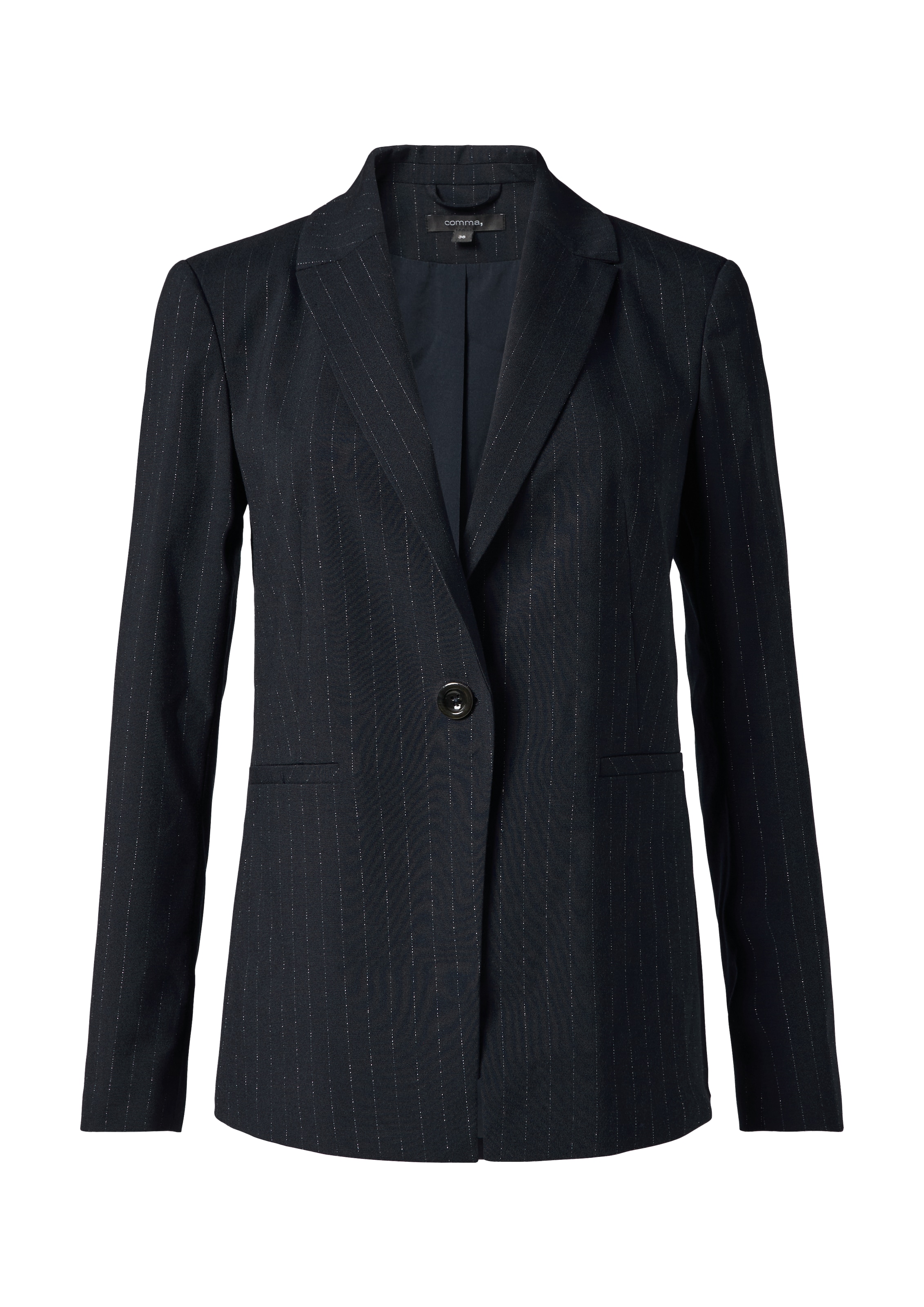 COMMA Bleiser, värv sinine: eest vaates