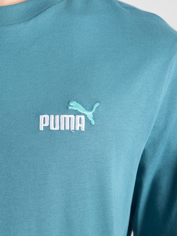PUMA Λειτουργικό μπλουζάκι 'Essentials No. 1' σε πράσινο