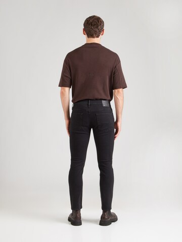 Coupe slim Jean 'JJIGlenn' JACK & JONES en noir