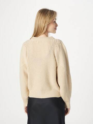 Pull-over 'Tebina Peony' MSCH COPENHAGEN en beige