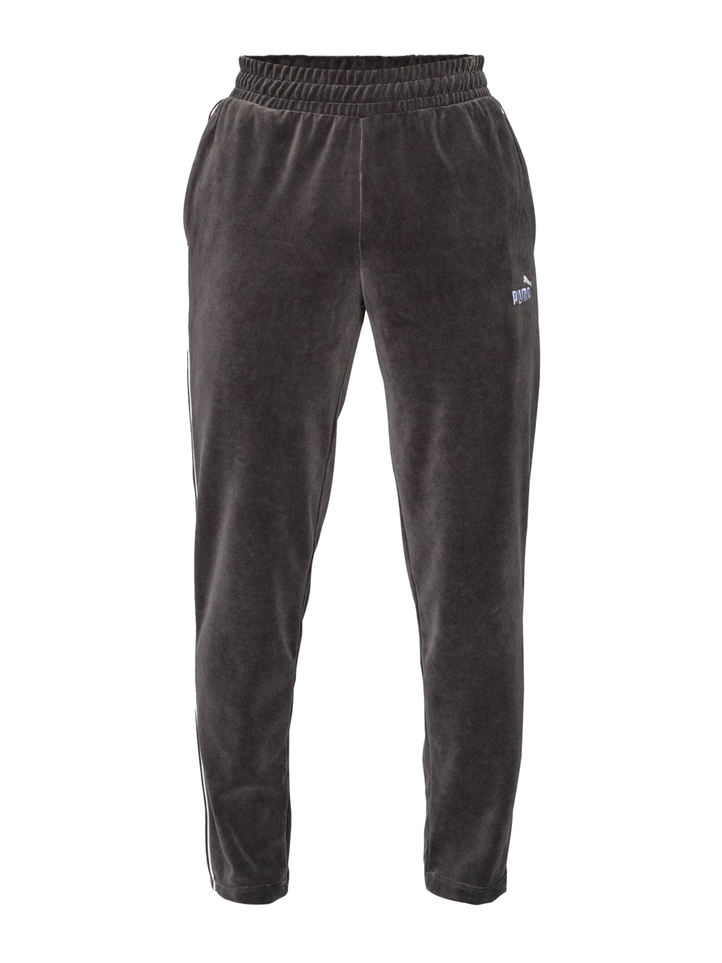 PUMA tavaline Püksid 'ESS', värv must: eest vaates