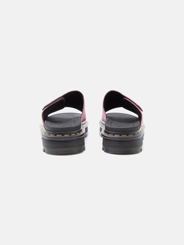 Mule 'ZebZag' Dr. Martens en rose