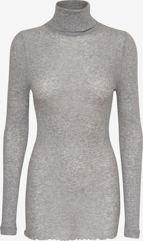 Maglietta 'Nouveau' di Seamless Basic in grigio: frontale