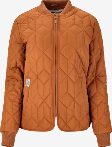 Weather Report Athletic Jacket 'Piper' in Orange: front