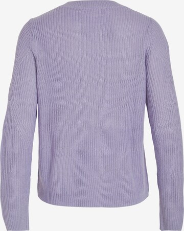 VILA Sweater 'Oa' in Purple