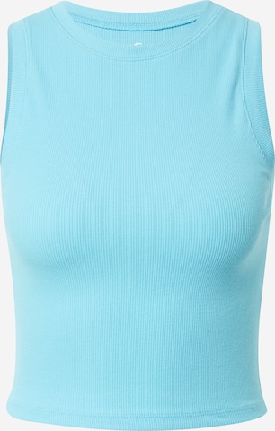 HOLLISTER - Top en azul: frente