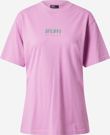 Afends T-Shirt i lila: framsida