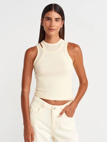 Dilvin Tanktops & Camis in Beige