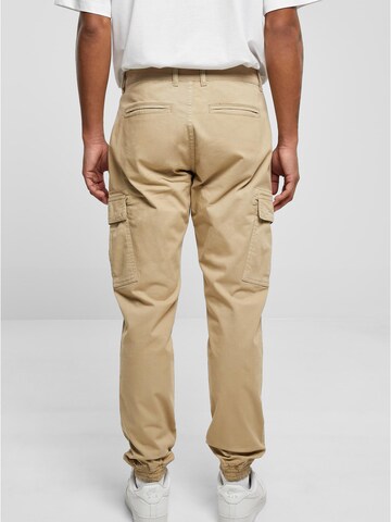 Urban Classics Tapered Cargobroek in Beige