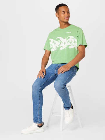 LEVI'S ® Póló 'Relaxed Fit Tee' - zöld