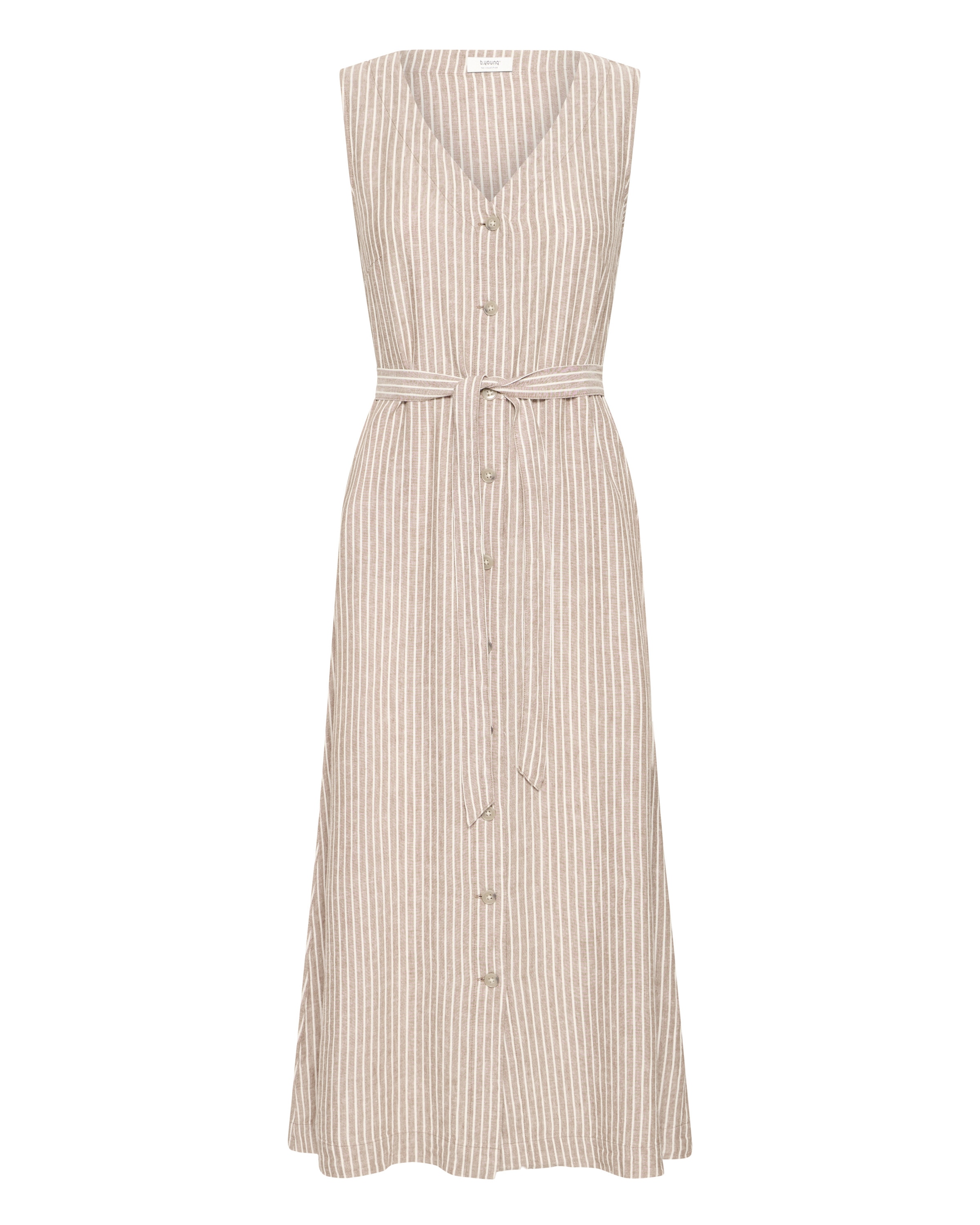 Robe 'BYFalakka' b.young en beige : devant