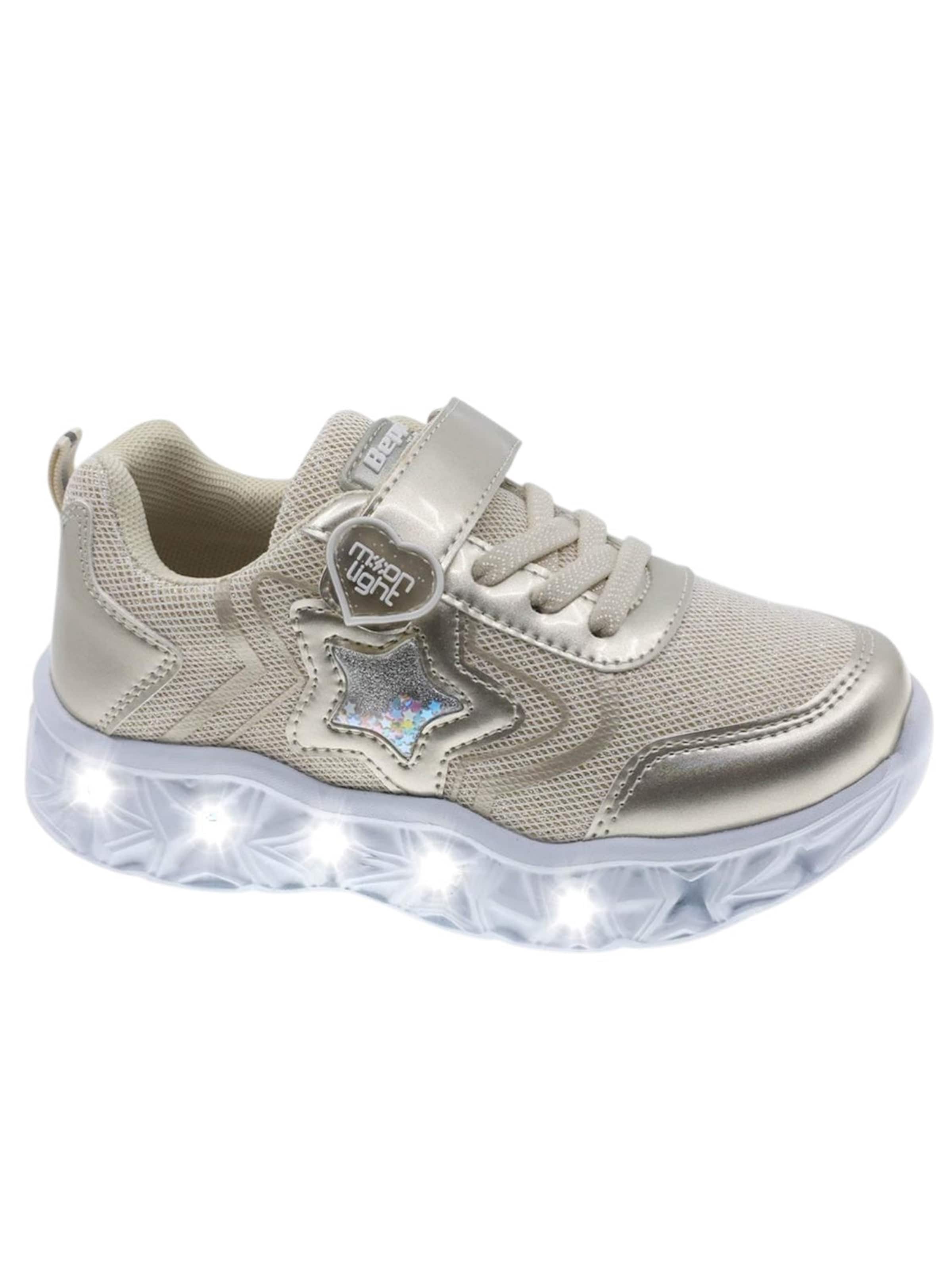 Baskets 'Lighting Shoes' Beppi en or : devant