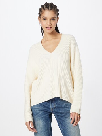 TOM TAILOR Pullover in Beige: predná strana