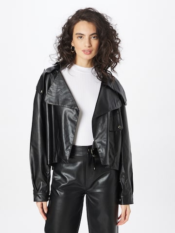 Misspap Between-season jacket in Black: front