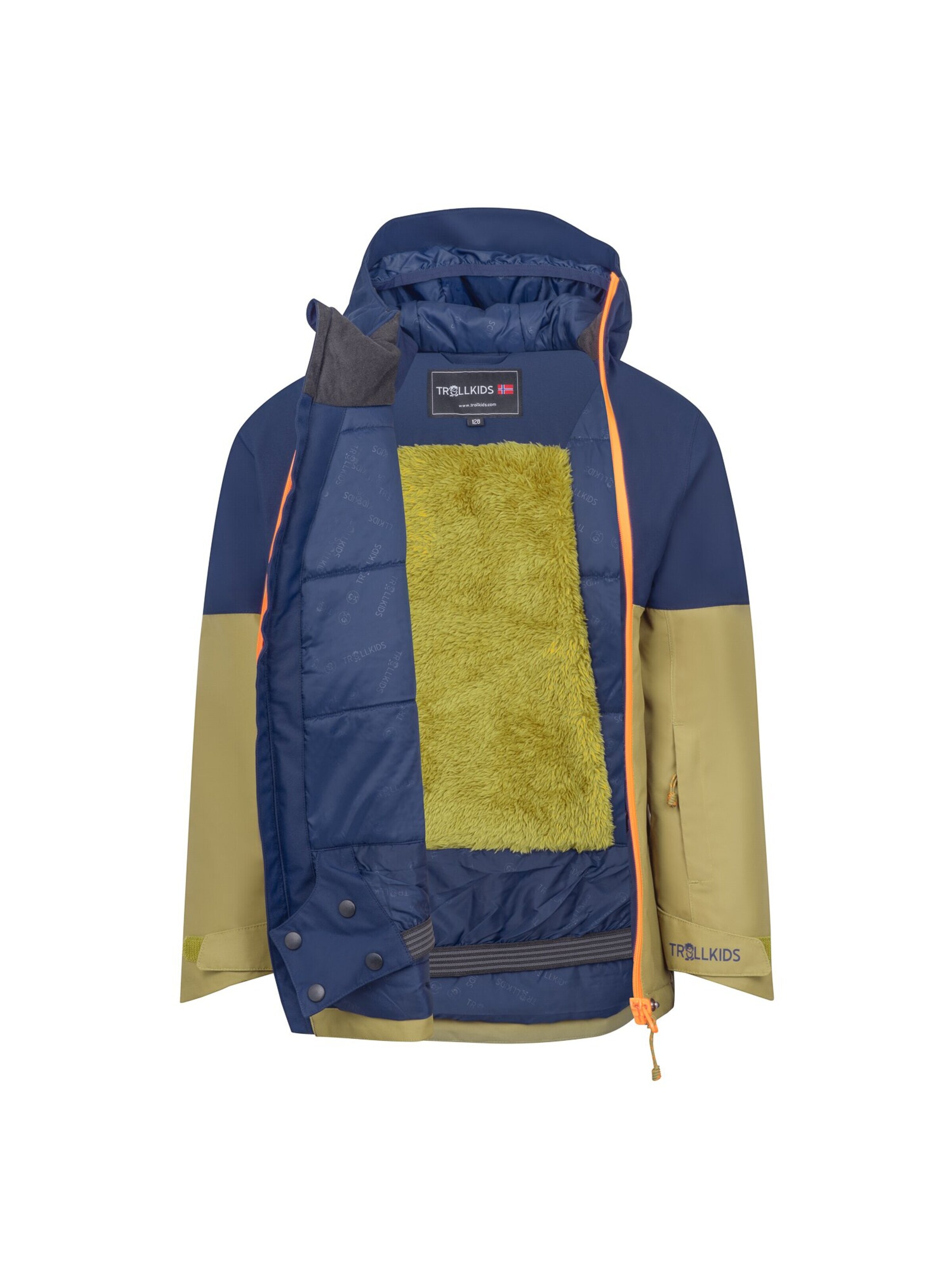 TROLLKIDS Winter Jacket in Green