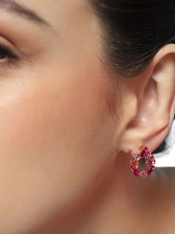Boucles d'oreilles 'Arundhati' SOHI en rose